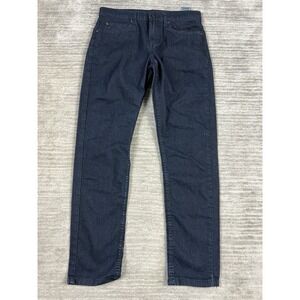 Lee Jeans Womens 16 Blue Dark Wash‎ Slim Fit Tapered Leg Denim Casual
